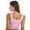 Pink, variant on DPOIS Womens Vest Crop Tops Ruched Tank Top E-Girl Camis Y2K Top Blouse