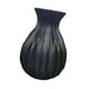 thumbnail image 4 of Jarrón de flores moderno Jarrón irrompible Arreglo floral decorativo minimalista para Negro, 4 of 9