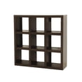 thumbnail image 1 of Librero Kessa Muebles Novara 9 Espacios Wengue, 1 of 1