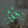 thumbnail image 2 of Godderr Luminous Rainbow Wall Stickers Bedroom Living Room Luminous Decorative Stickers, 2 of 5