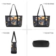 thumbnail image 6 of FORMRS Canvas Laptop Tote Bag for Women with 15.6" Computer Compartments Shoulder Handbag, Watercolor Astronaut, 6 of 7