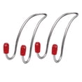 thumbnail image 1 of Ganchos para asiento de coche brillantes y ostentosos, organizador perfecto, ganchos universales para almacenamiento en el asiento trasero del coche con acero inoxidable y diamantes de imitación,, 1 of 5