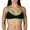 Black (Top), variant on Women's Crossback Workout Bikini Top (FN032A)-Maroon/Black-S