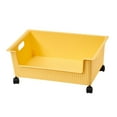thumbnail image 3 of Plastic Book Storage Box with Pulley Design, Large Capacity, Classroom Organizing Bins for Books and Bags Book Storage Container Bin Book Storage Bin Plastic Storage Box Plastic, 3 of 8