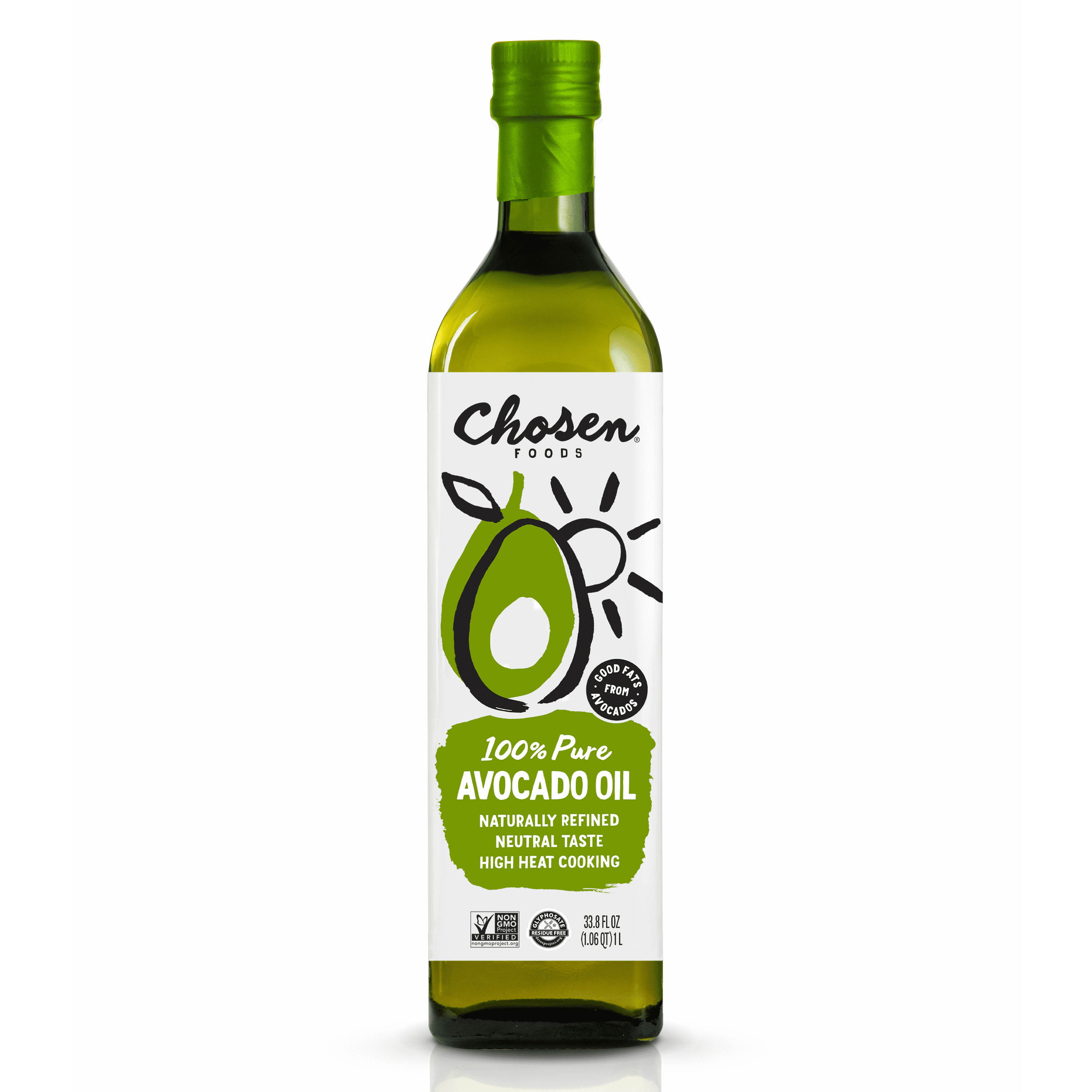 (6 pack) Chosen Foods 100% Pure Avocado Oil 16.9 fl Oz