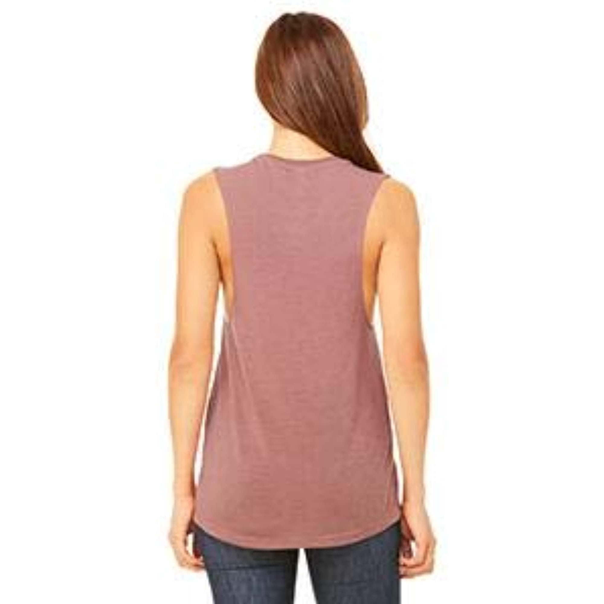 Bella Canvas Bella Canvas Flowy Scoop Muscle Tank B8803 Multicolor