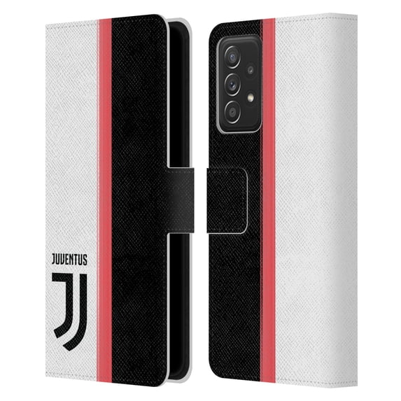 Head Case Designs Officially Licensed Juventus Football Club 2019/20 Race Kit Home Leather Book Wallet Case Cover Compatible with Samsung Galaxy A52 / A52s / 5G (2021)