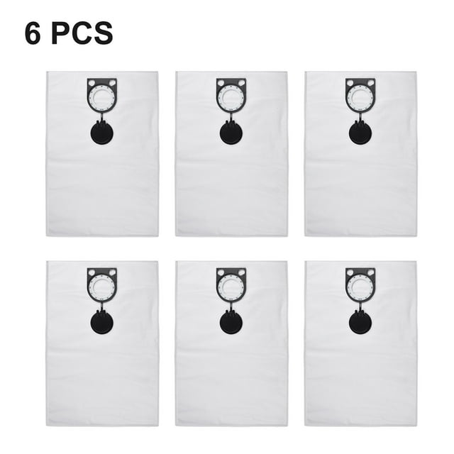6*Fleece Filter Dust Bags For Metabo For ASR 25 L SC, For ASR 2025 For ASR 35 For ASR 50 L SC