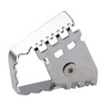 thumbnail image 4 of OULII Rear Brake Lever Foot Pedal Motorcycle Footrest Foot Step Pegs Silver 1 Set, 4 of 8