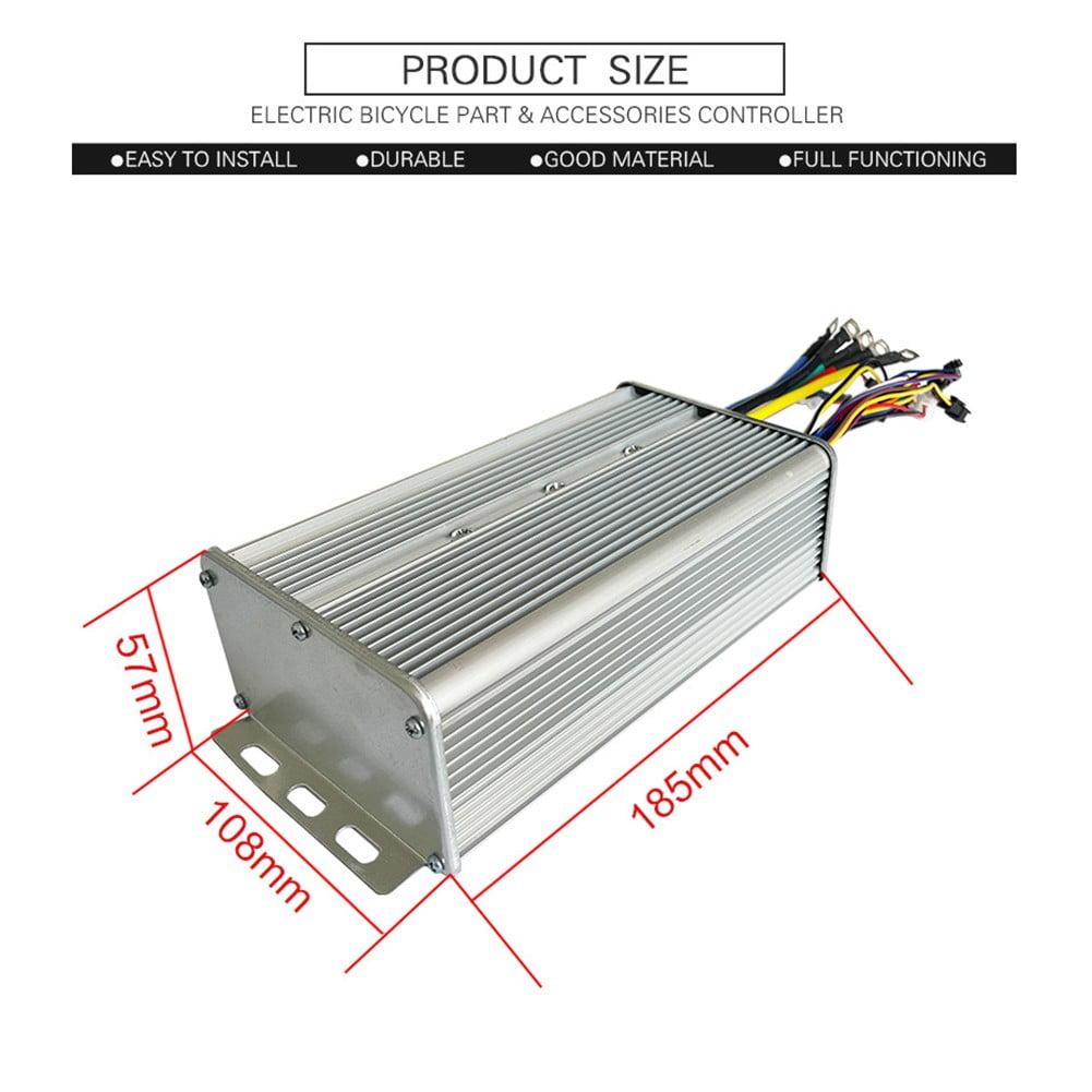 48V-72V Jn-60A 1000W-3000W Motor Dual Controller For Electric Bicycle Scooter