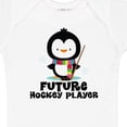 thumbnail image 4 of Inktastic Future Hockey Player Penguin Boys or Girls Baby Bodysuit, 4 of 5