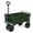 Green, variant on Seina 150lb Capacity Collapsible Steel Outdoor Utility Wagon Cart, Green