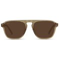 thumbnail image 2 of Gafas de sol WearMe Pro WMP polarizadas estilo aviador cuadradas unisex, 2 of 9