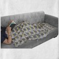 thumbnail image 6 of Turtle Soft Flannel Fleece Throw Blanket, Hand Drawn Ocean Fauna Pattern with Tortoise Shells and Starfish Marine Animals, Cozy Plush for Indoor and Outdoor Use, 50" x 60", Multicolor, by Ambesonne, 6 of 6