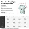 thumbnail image 5 of Gukieu Duck Animals Farm Print Men's Short-sleeved Shirts, Button-down Pocket Shirts, T-shirts, Beach Vacation Travel Summer Clothing-4X-Large, 5 of 5