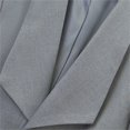 thumbnail image 4 of Kids Blazer for Boys Girls Formal Suit Jackets Button Up Long Sleeve School Uniform Coat 2-12 Years (7-8 Years, Gray), 4 of 6