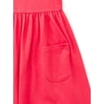 thumbnail image 3 of Wonder Nation Toddler Girls Play Dress with Short Sleeves, Sizes 12M-5T, 3 of 3