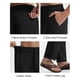 thumbnail image 3 of Pantalones de lino Libin para hombre, casual, playa, color negro, talla S, 3 of 6