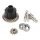 thumbnail image 4 of Juego De Engranajes Diferenciales RC, Sistema De Transmisión De Potencia Juego De Engranajes Diferenciales De Metal De Rendimiento Negro Reemplazable Para Coche De Control Remoto ANGGREK RC Accessory, 4 of 8