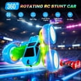 thumbnail image 2 of Coche acrobático RC WayEee con giros de 360° y batería USB-C 4WD, 2 of 8