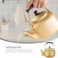 thumbnail image 3 of Soimiss Korean Kettle Stovetop Boiler Aluminum Water Heating Golden 1Set, 3 of 8