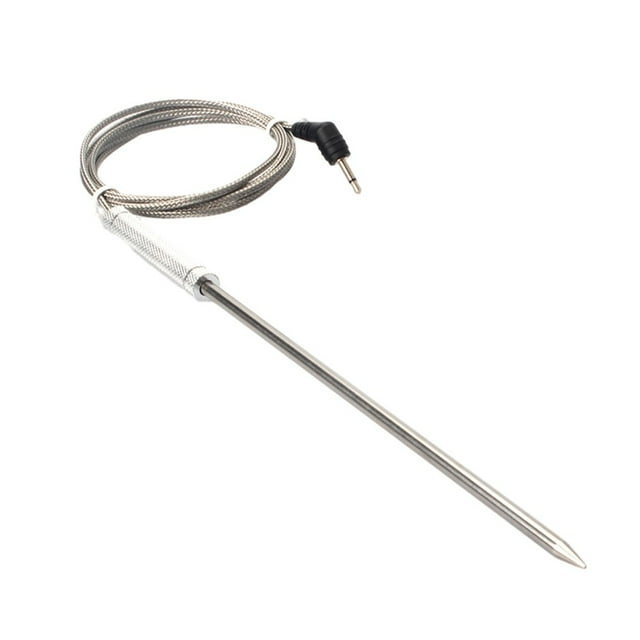 MYG for ThermoPro TP-17 TP27 Meat Probe Replacement,20cm Food-Grade 304 Stainless Steel Temperature Probe for BBQ Grilling,Compatible with for Thermopro Thermometers,Precise Temperature Reading