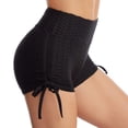thumbnail image 6 of Drawstring Shorts Textured Butt Lift Gym Workout Slim Jogging Fitness Yoga Leggings Shorts, 6 of 10