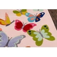 thumbnail image 2 of Momeni Lil Mo Whimsy Butterfly Flutter Area Rug, 2 of 5