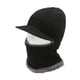 thumbnail image 4 of 2 gorros de invierno de una pieza, gorros térmicos gruesos combinados para ciclismo, color negro 2 piezas, 4 of 8