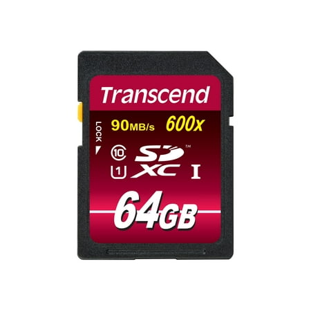 UPC: 0760557824817 | Transcend Ultimate – Flash memory card – 64 GB – UHS Class 1 / Class10 – 600x – SDXC UHS-I