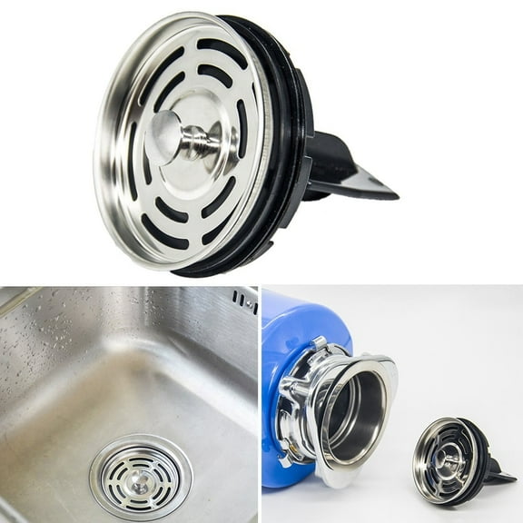 Garbage Disposal Strainer Cover Water Stopper Fits for InSinkErator Badge