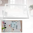 thumbnail image 1 of maskred Detachable Snap Frame Portable Embroidery Hoop Frames Stitching Sewing Quilting Tools Utensils Crafts Necessities White 27.9x27.9cm 1 Pc, 1 of 6