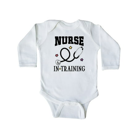 

Inktastic Nurse in Training Nursing Gift Gift Baby Girl Long Sleeve Bodysuit