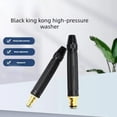 thumbnail image 2 of Heavy Duty Garden Hose Nozzle - High Pressure Power Washer Jet Nozzle with Brass Connector, Metal Water Hose Sprayer Attachment for Car Washing, Driveway Cleaning & Yard Watering (3PCS), 2 of 11