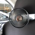thumbnail image 2 of Car Fan USB Powered Car Circulator Fan 3 Speed Cooling Vehicle Fan for Car Rear Back for Seat Passenger Pet, 2 of 10