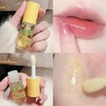 Clearance Fruit Flavored and Translucent Lip Oil Set for Moisturizing and Moisturizing Lips Lip