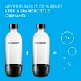 SodaStream Dishwasher safe bottle, 1 L. 2 count