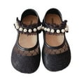 thumbnail image 3 of Uccdo Little Girls Mary Jane Dance Shoes Kids Summer Lace Mesh Party Dress Shoes 1-8T, 3 of 8