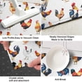 thumbnail image 3 of White Chicken Watercolor Pattern Kitchen Rug Mat,Kitchen Runner Rugs Non Skid Washable,Decorative Kitchen Floor Mats for Kitchen,Sink,Laundry,17"X47", 3 of 5