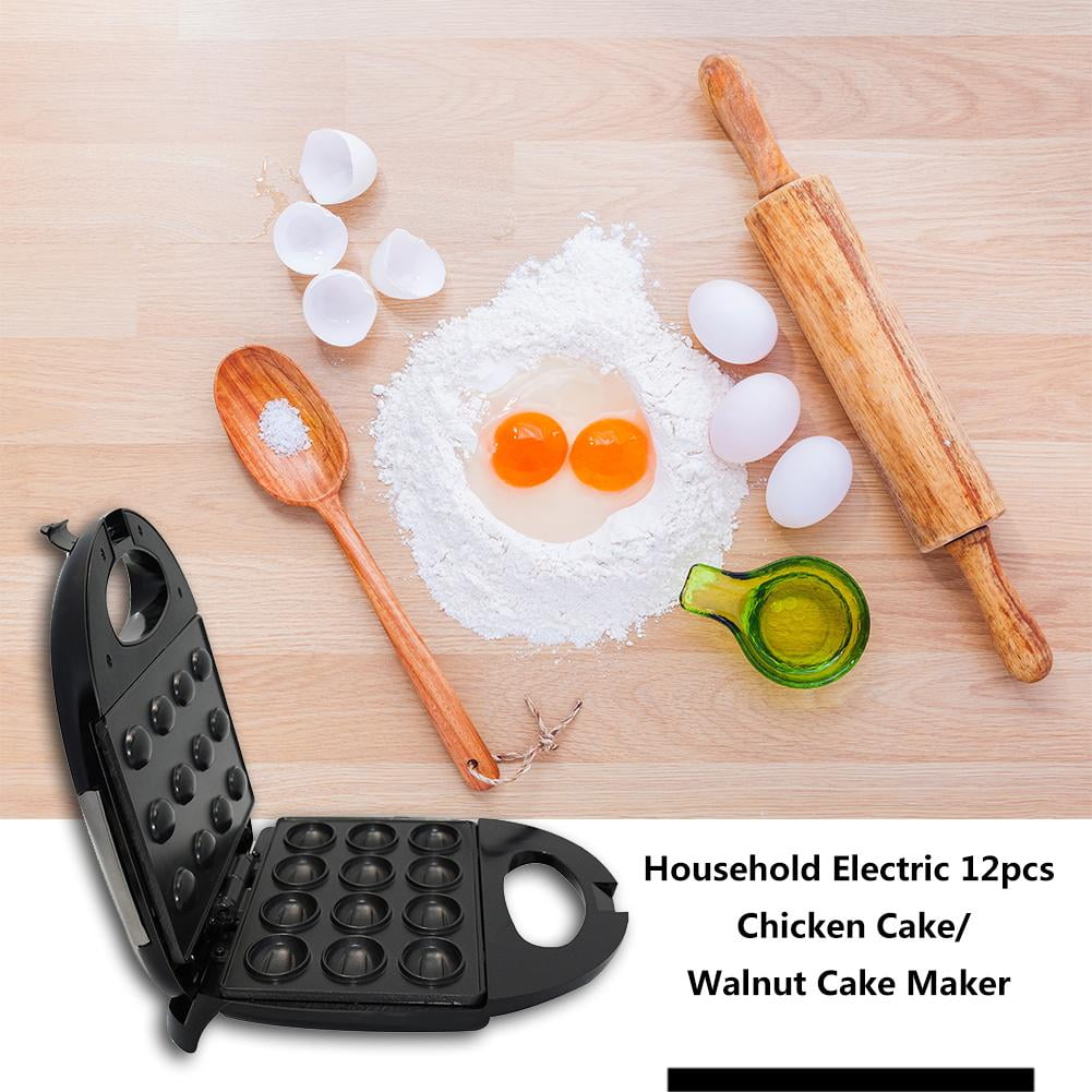SAYONA 12 Household Electric Walnut DIY Cake Maker Sandwich Breakfast Machine 