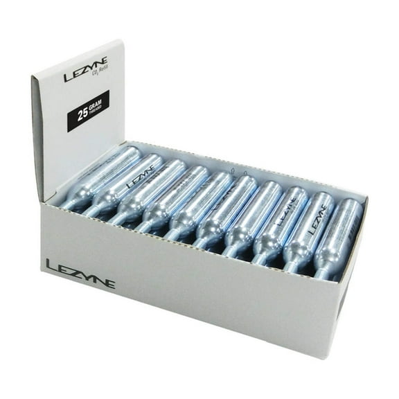 Lezyne 25G Threaded Co2 Cartridge Threaded 25g 1-C2-CRTDG-V225