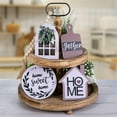 thumbnail image 1 of AMERTEER AOVUWU Layered Tray Ornament Crafts Tabletop Decoration Suitable For Home Kitchen Table Counter Decoration, 1 of 6