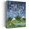 thumbnail image 1 of Decoración mural Same God Creation Nursery Mountain, 30 x 40 cm, 1 of 5