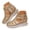 Gold, variant on Orthopedic Sneaker Sandals for Women 2026 Comfortable Side Zipper Wedge Hollow out Platform Chunky Casual Shoes White,7.5