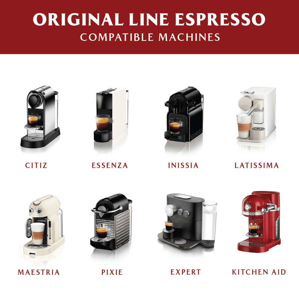 Roastesso Coffee Gourmet Cubanito Nespresso Pods OriginalLine Compatible Espresso Capsules Cafecito, Intensity 9 (40 Count)