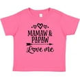 thumbnail image 3 of Inktastic Mamaw and Papaw Love Me Girls Baby T-Shirt, 3 of 5