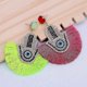 thumbnail image 5 of Pendientes de borlas bohemios Yashi cristal Modelo E1118 Lt Pink, 5 of 5