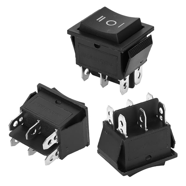 Interruptor De 6 Pines, Interruptor De Palanca, Plástico KCD4 Para Equipos Industriales Domésticos ANGGREK Otros