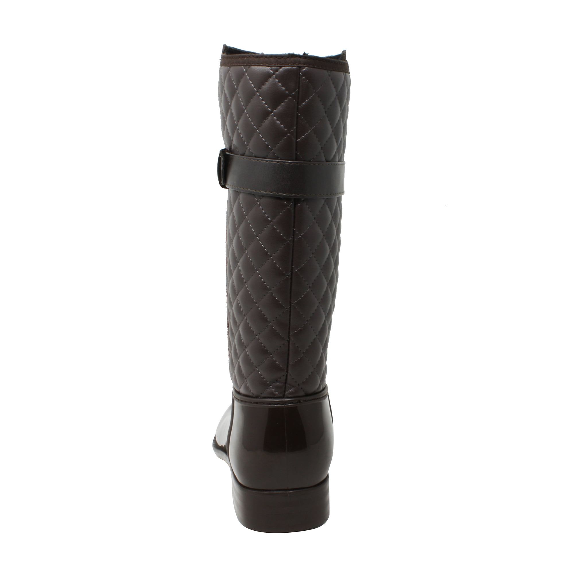 Ish Original Official Women Brown Fashion Rain Boots MX-9221BRW US 6-10 (M)