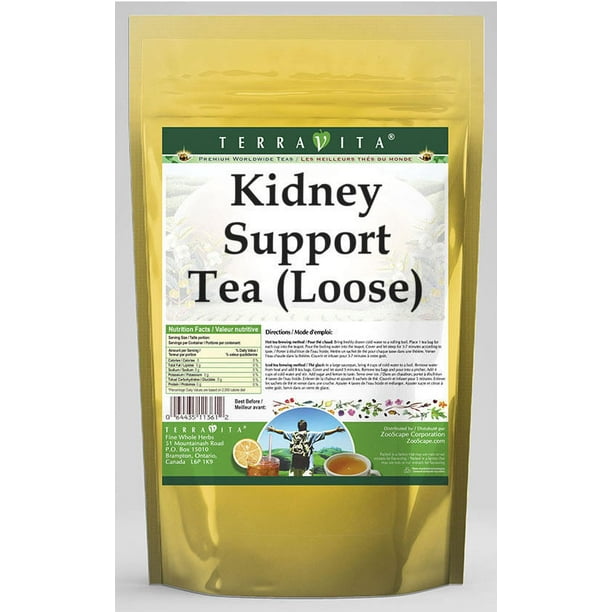 TerraVita Kidney Support Tea Uva Ursi, Burdock, Juniper and More